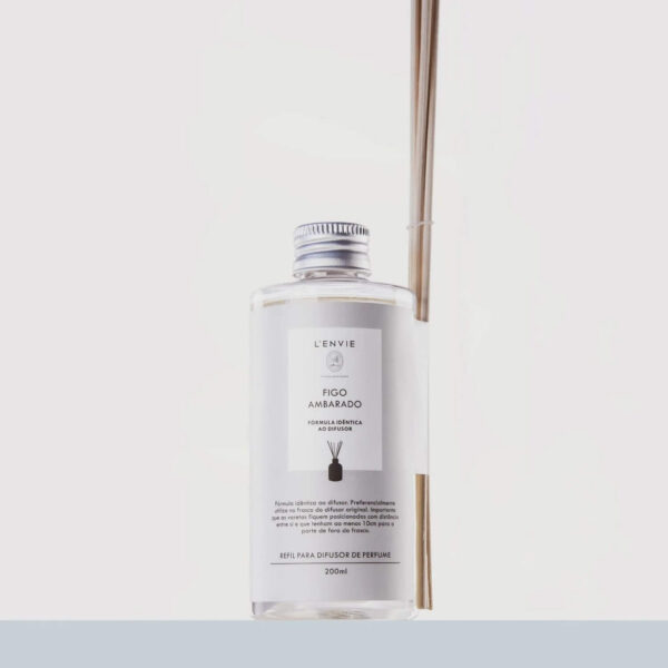 Refil Difusor de Aromas Figo Ambarado Arabesc Lenvie